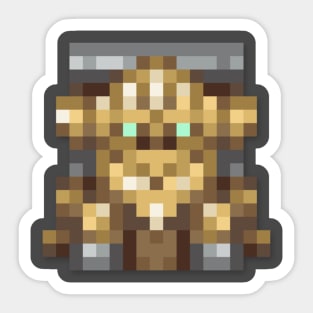 Robo low-res pixelart Sticker